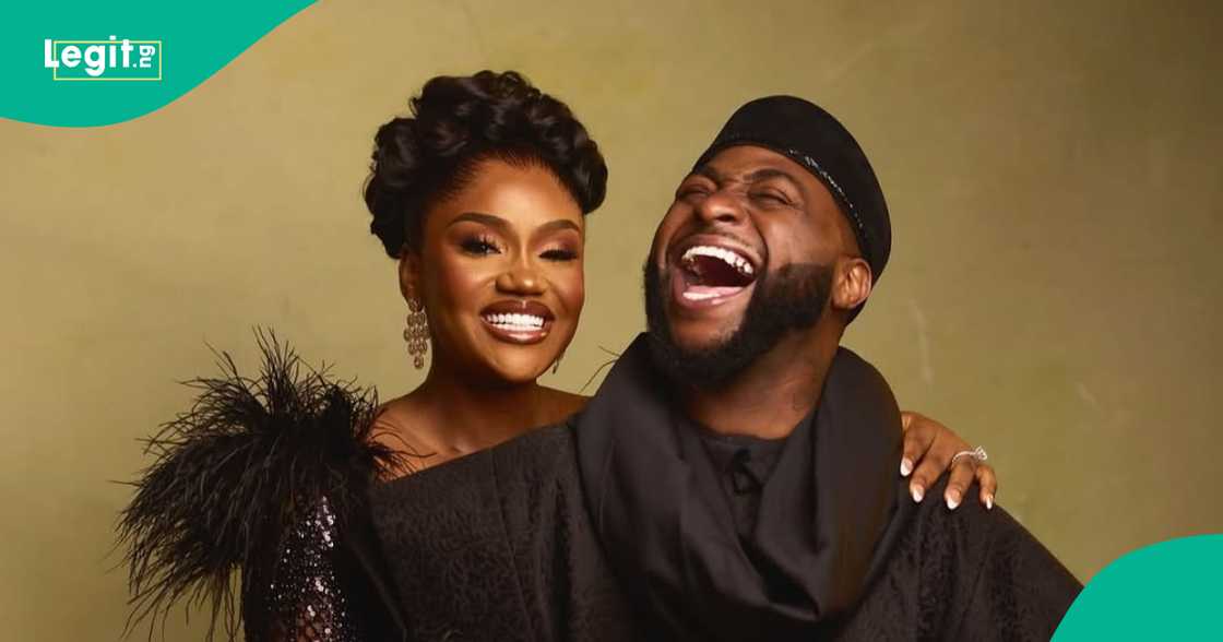 Enzo meets Davido's wife Chioma Adeleke, loses composure as they shake hands. Enzo meets Davido's wife Chioma Adeleke, loses composure as they shake hands.