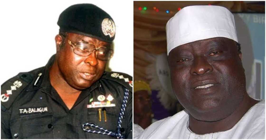 Tafa Balogun, Former Inspector-General of Police Tafa Balogun, Former Inspector-General of Police