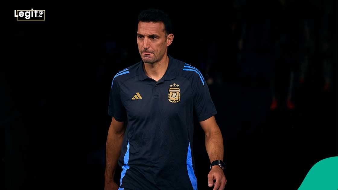Lionel Scaloni, Argentina, Copa America, Houston, Texas. Lionel Scaloni, Argentina, Copa America, Houston, Texas.