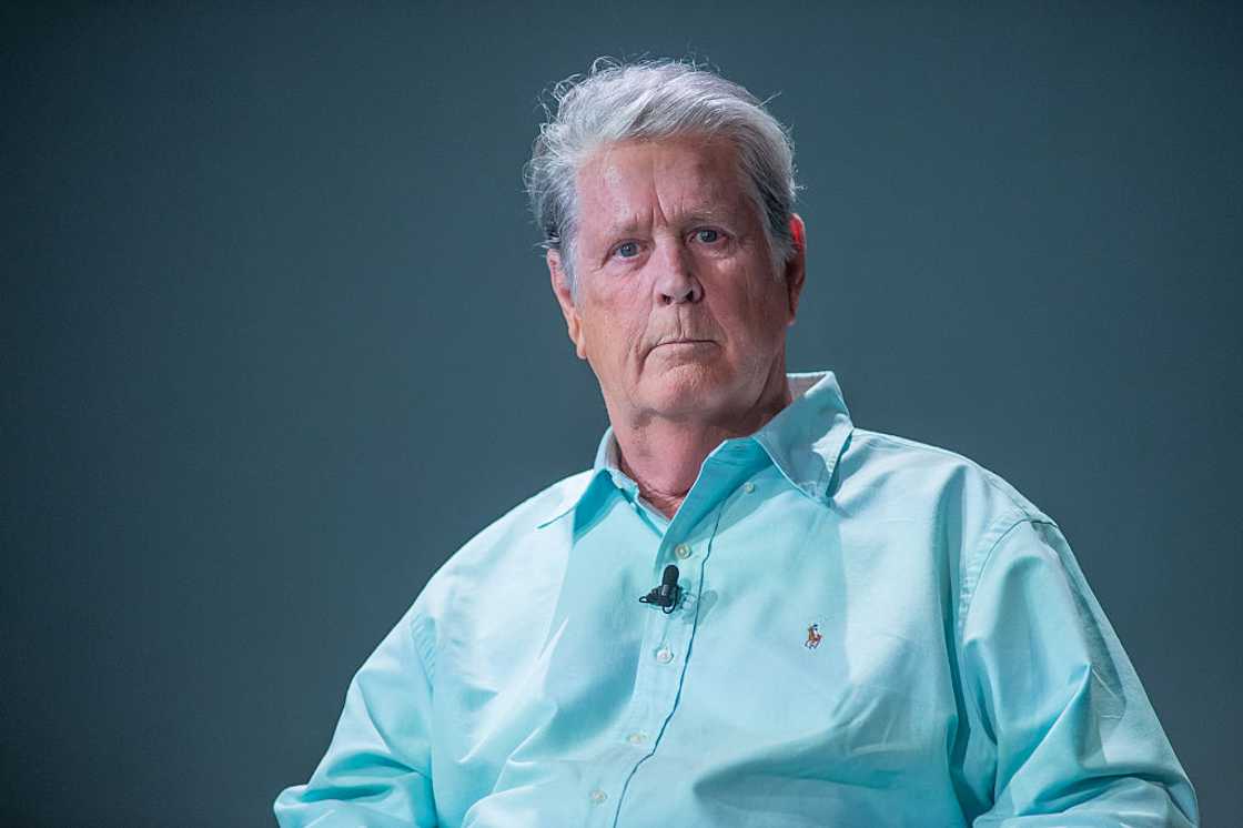 Brian Wilson at the Apple Store Soho in New York City.