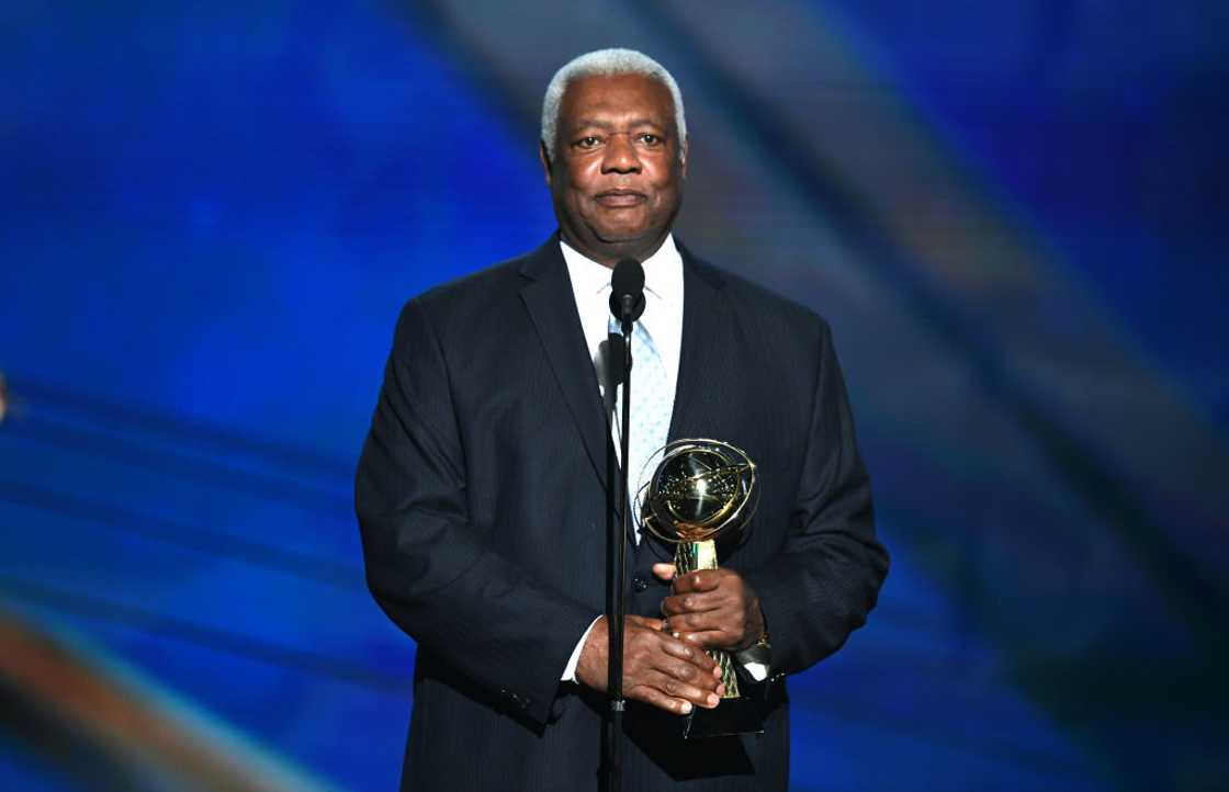 Oscar Robertson at Barkar Hangar in Santa Monica, California.