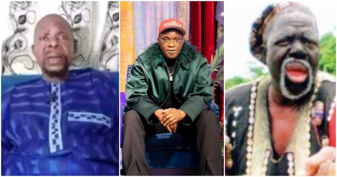 Pastor Tobi Adegboyega, actor Fadeyi Oloro. Pastor Tobi Adegboyega, actor Fadeyi Oloro.