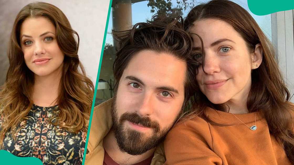 Julie Gonzalo and her partner Chris McNally Julie Gonzalo and her partner Chris McNally