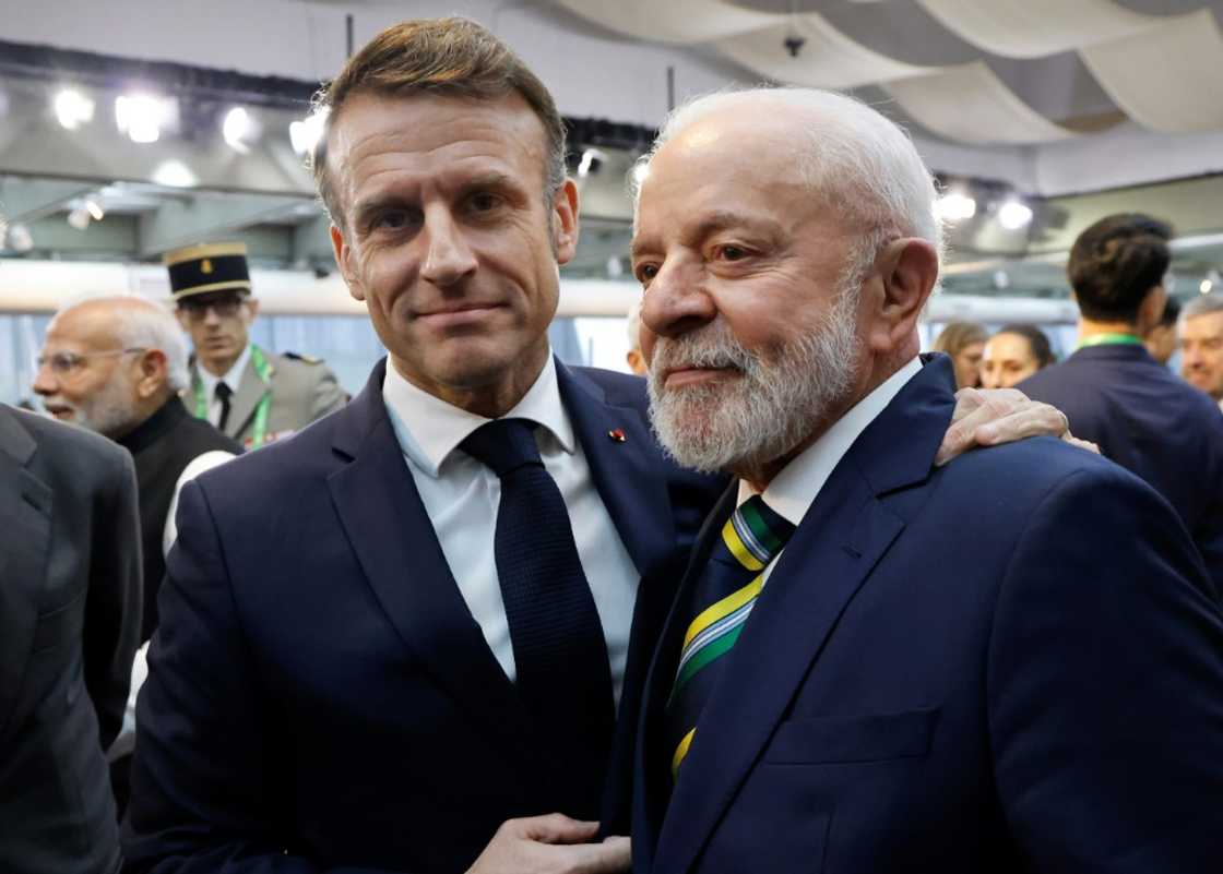 French President Emmanuel Macron and Brazilian President Luiz Inacio Lula da Silva are on opposing sides when it comes to the EU-Mercosur trade pact