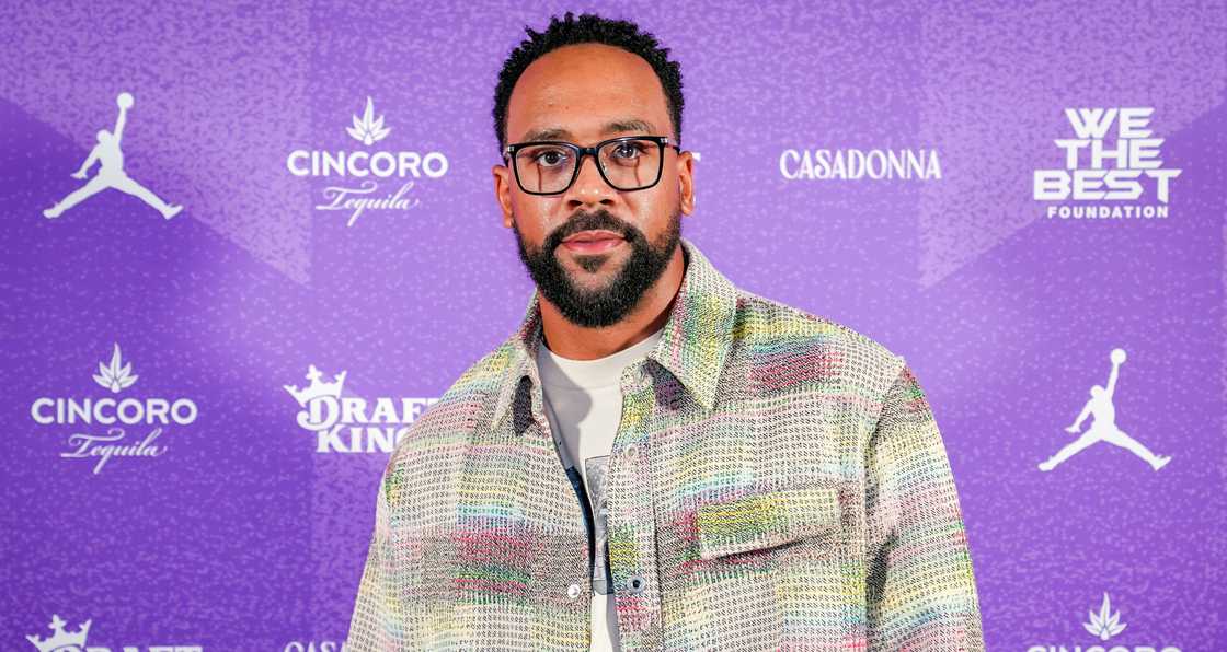 Marcus Jordan poses on the red carpet of DJ Khaled's We The Best Golf Tournament Welcome Reception Marcus Jordan poses on the red carpet of DJ Khaled's We The Best Golf Tournament Welcome Reception