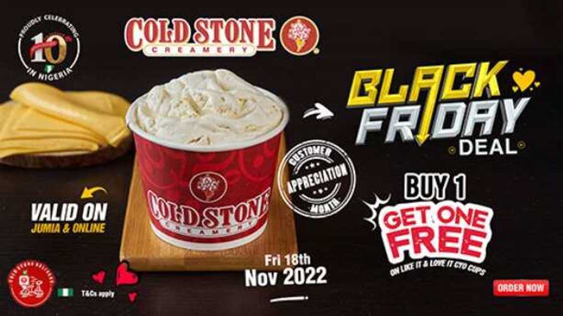 Indulge in Cold Stone’s Black Friday and Solo Deal this November