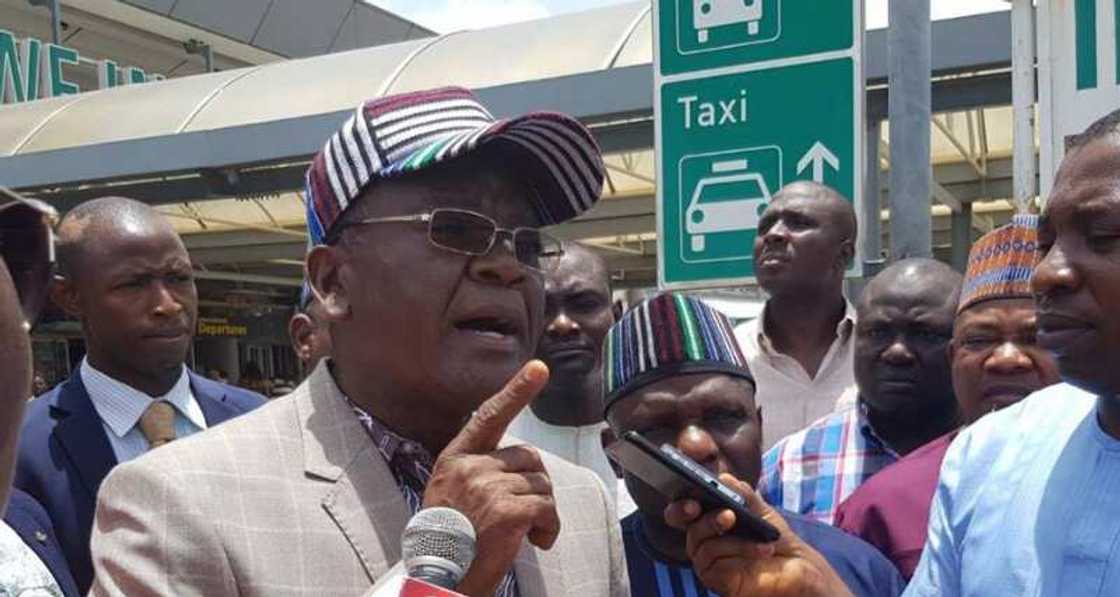 Governor Samuel Ortom Governor Samuel Ortom