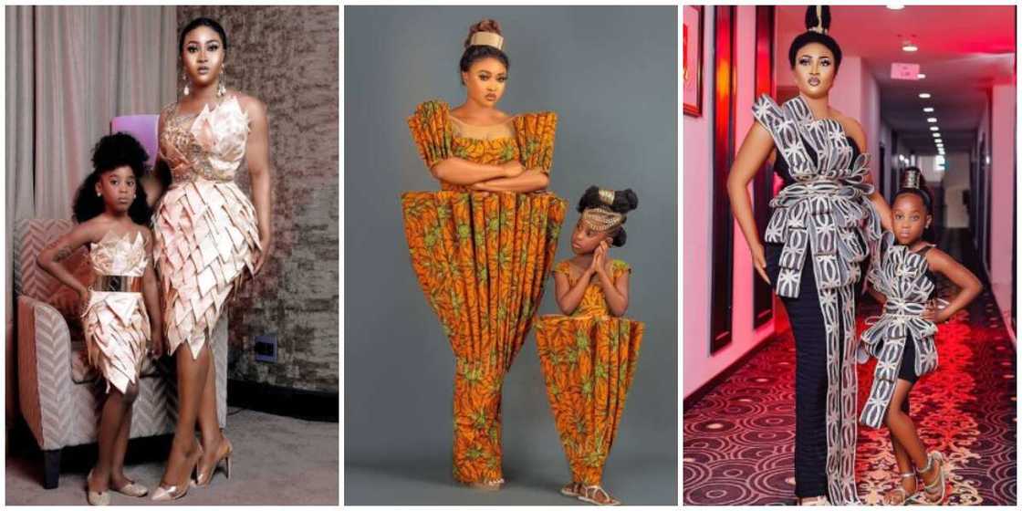 Photos of Luminee and her daughter. Photos of Luminee and her daughter.