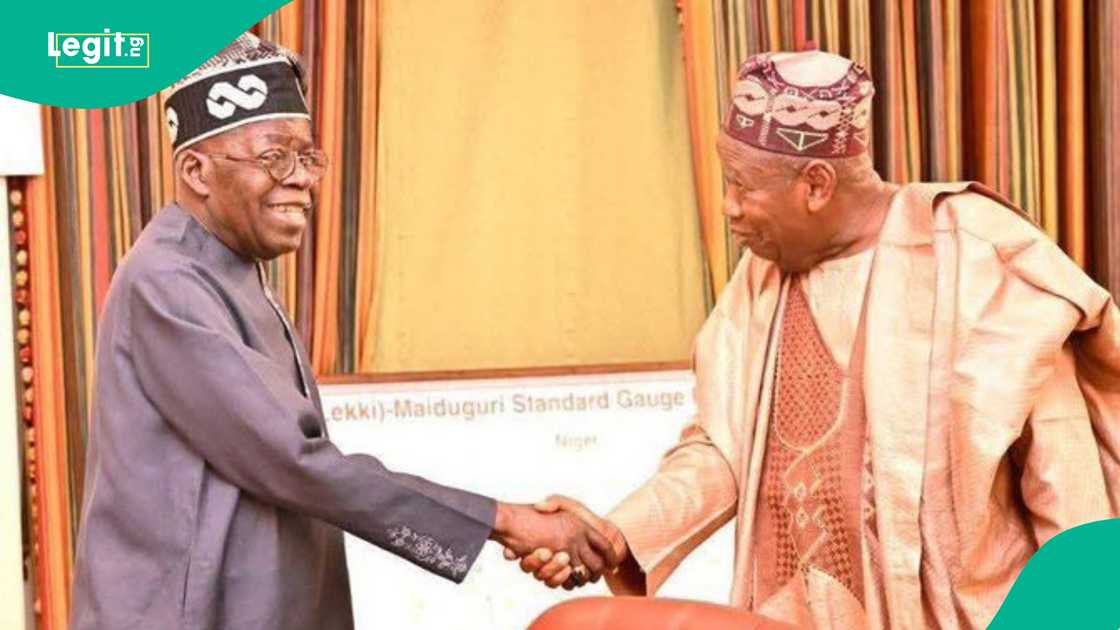 Bola Tinubu da Abdullahi Umar Ganduje
