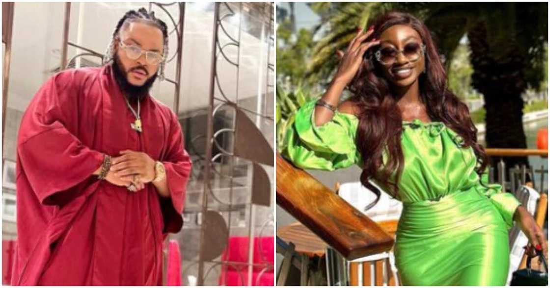 BBNaija stars Whitemoney and Doyin BBNaija stars Whitemoney and Doyin
