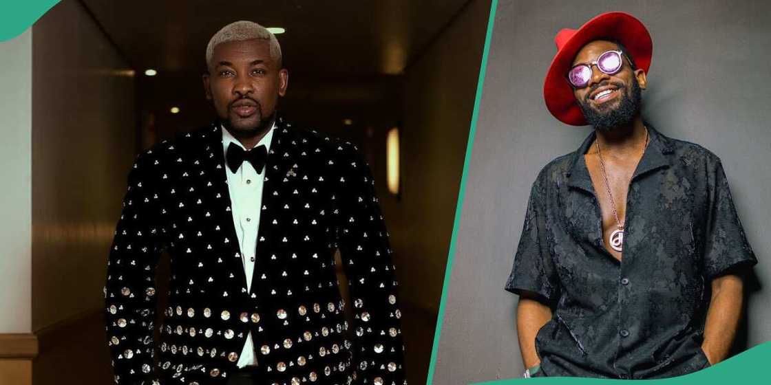 Do2dtun stops DJ from playing D'banj's song at his party. Do2dtun stops DJ from playing D'banj's song at his party.