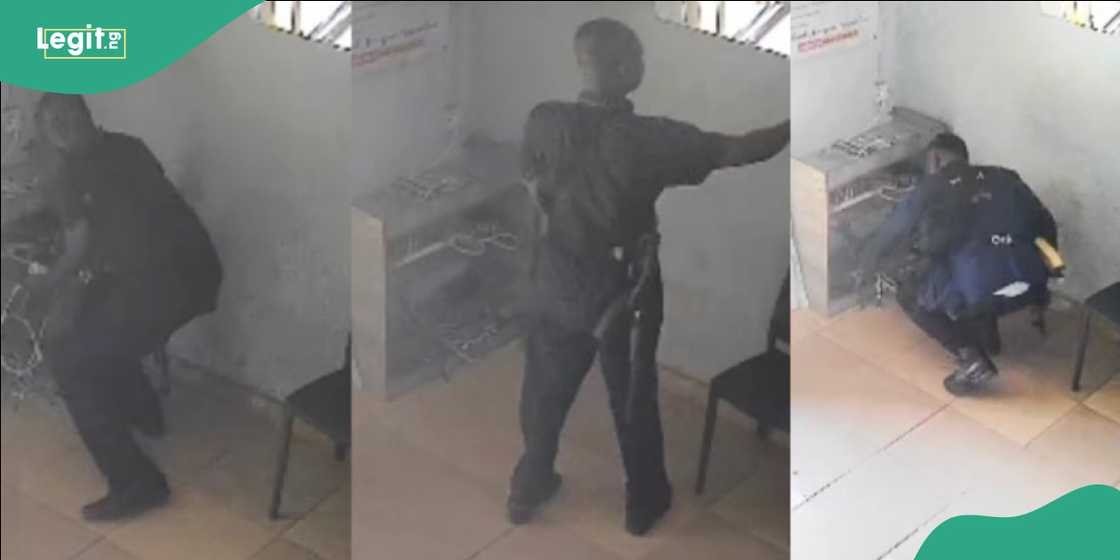 Nigerian policemen. Ondo raid. Nigerian policemen. Ondo raid.