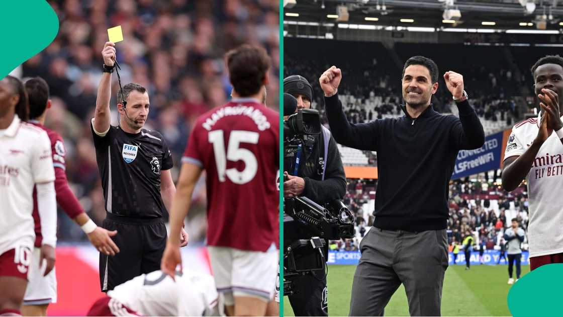 Arsenal, Mikel Arteta, Chris Kavanagh, VAR, West Ham, Premier League.