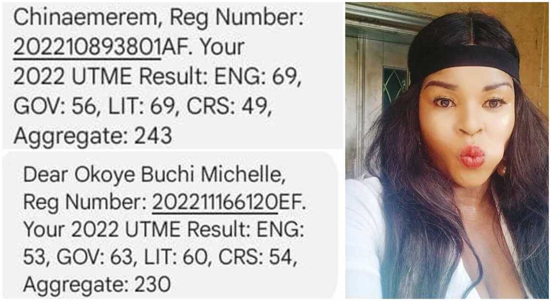 Nigerian mum writes JAMB-UTME alongside her son, the boy beats her in scores. Nigerian mum writes JAMB-UTME alongside her son, the boy beats her in scores.