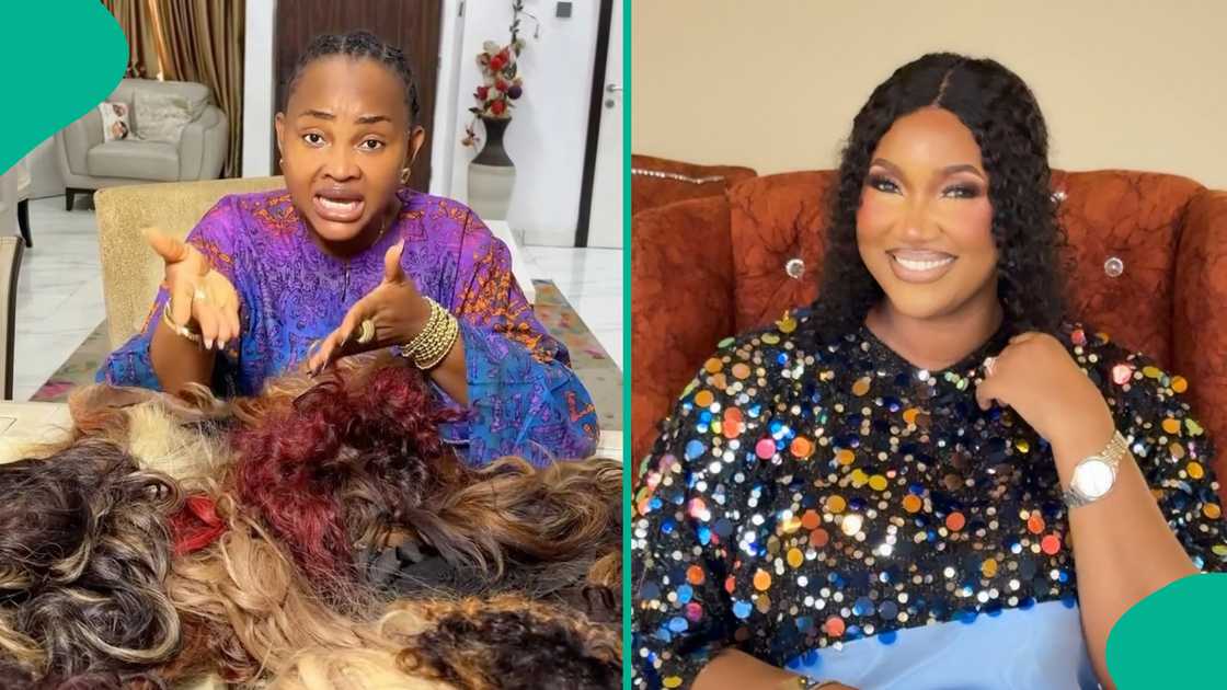 Actress Mercy Aigbe invited hair vendors to pitch for her next look, and Judy Austin responded quickly.