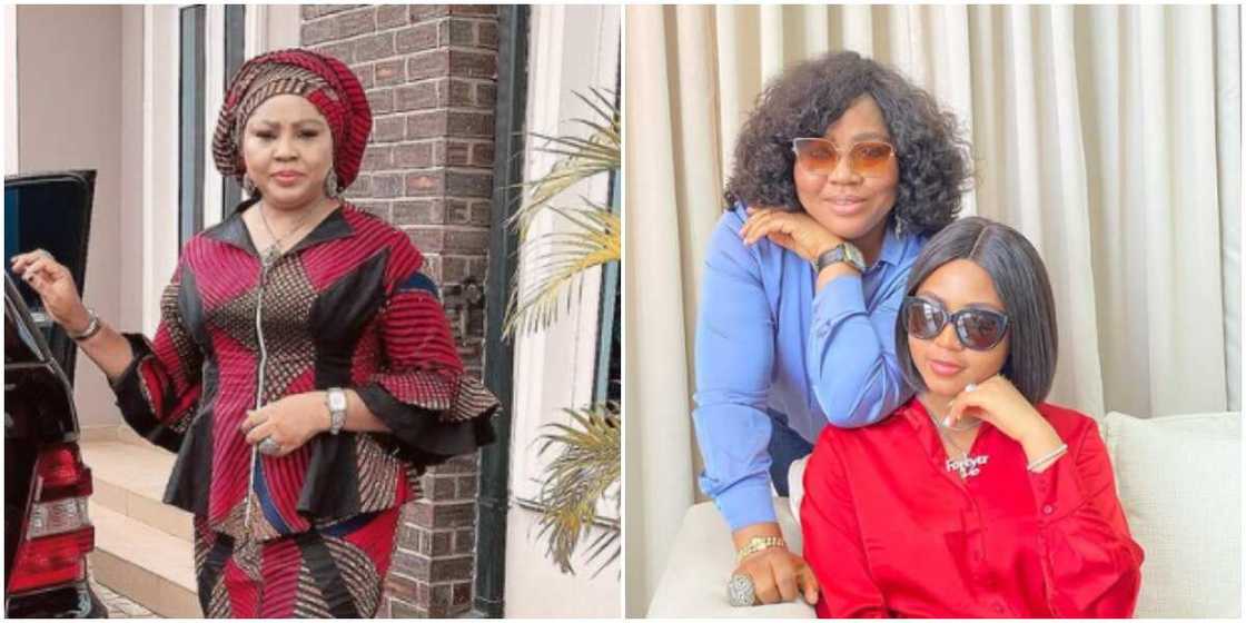 Regina Daniels' mother Rita celebrates as she clocks a new age