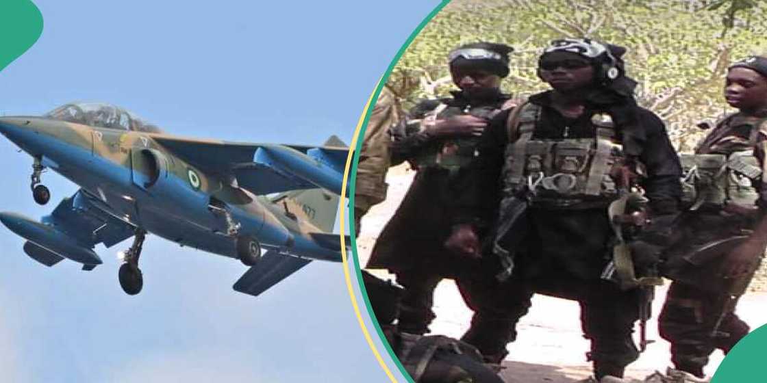 Jirgin soji ya yi ajalin jagoran ISWAP. Jirgin soji ya yi ajalin jagoran ISWAP.