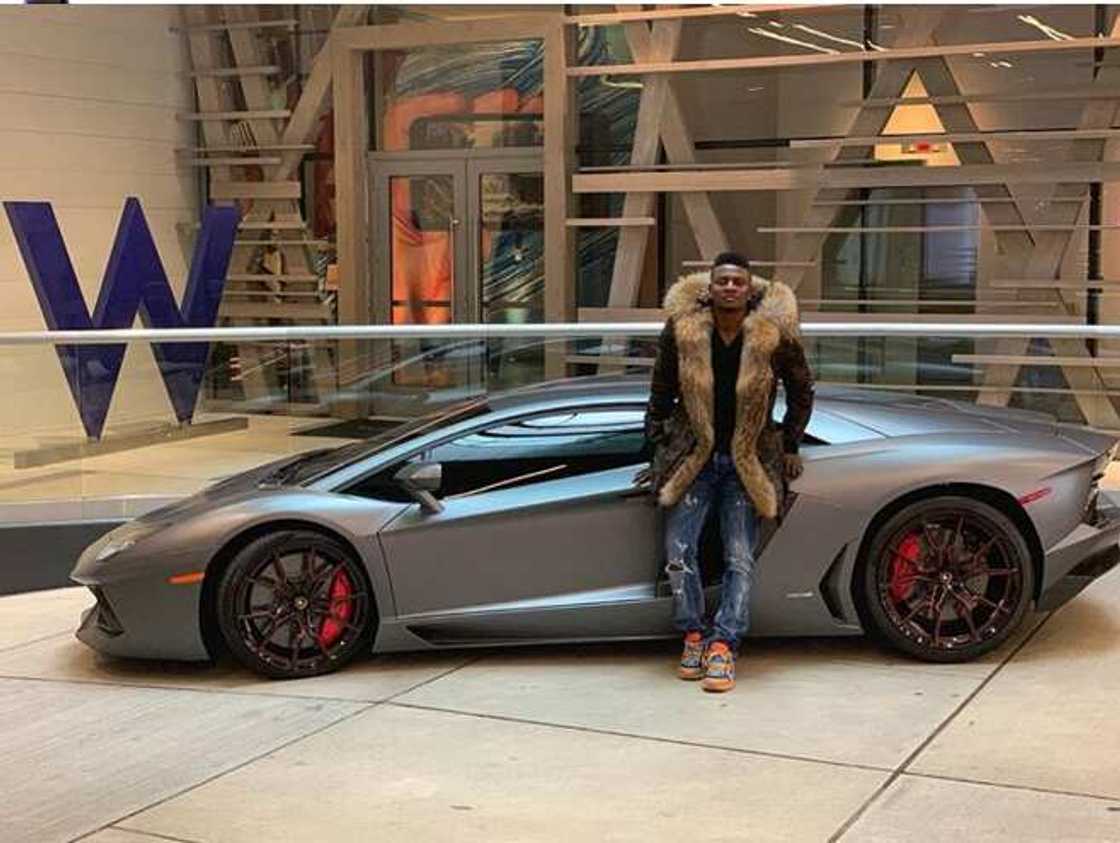 Ferrari Spider of Obafemi Martins