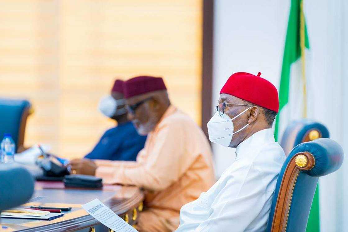 Wasu Gwamnonin Kudu a taro Wasu Gwamnonin Kudu a taro