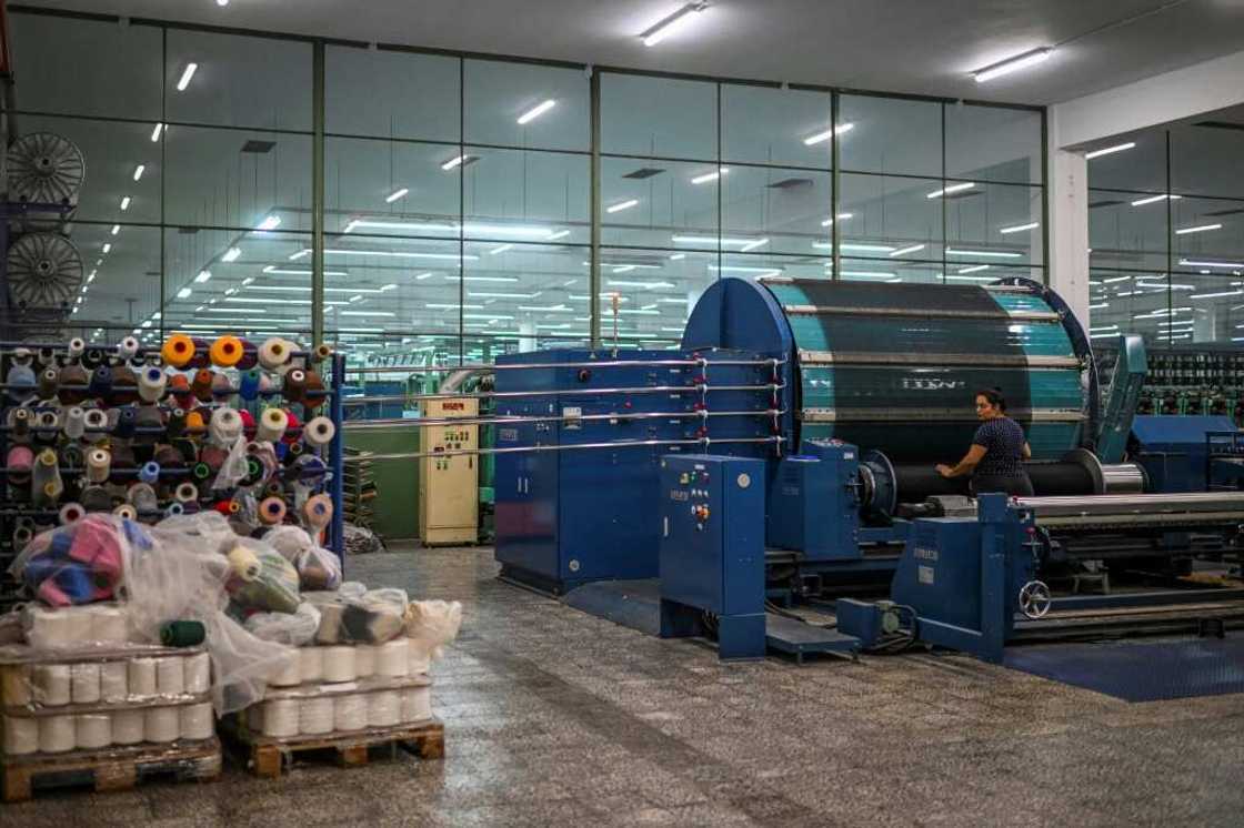Portuguese textile exports from the Riopele factory and others hit a record 5.4 billion euros last year Portuguese textile exports from the Riopele factory and others hit a record 5.4 billion euros last year