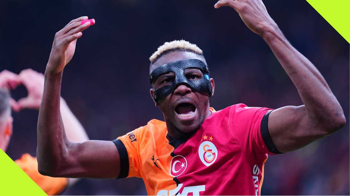 Victor Osimhen, Galatasaray, Eyupspor, RAMS Park, Istanbul, Turkiye, Super Lig. Victor Osimhen, Galatasaray, Eyupspor, RAMS Park, Istanbul, Turkiye, Super Lig.