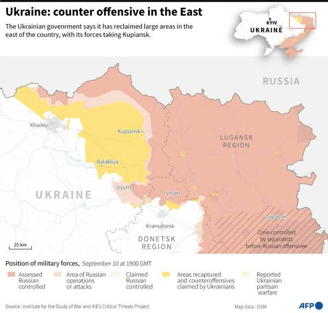 Ukraine: counter offensive in the east