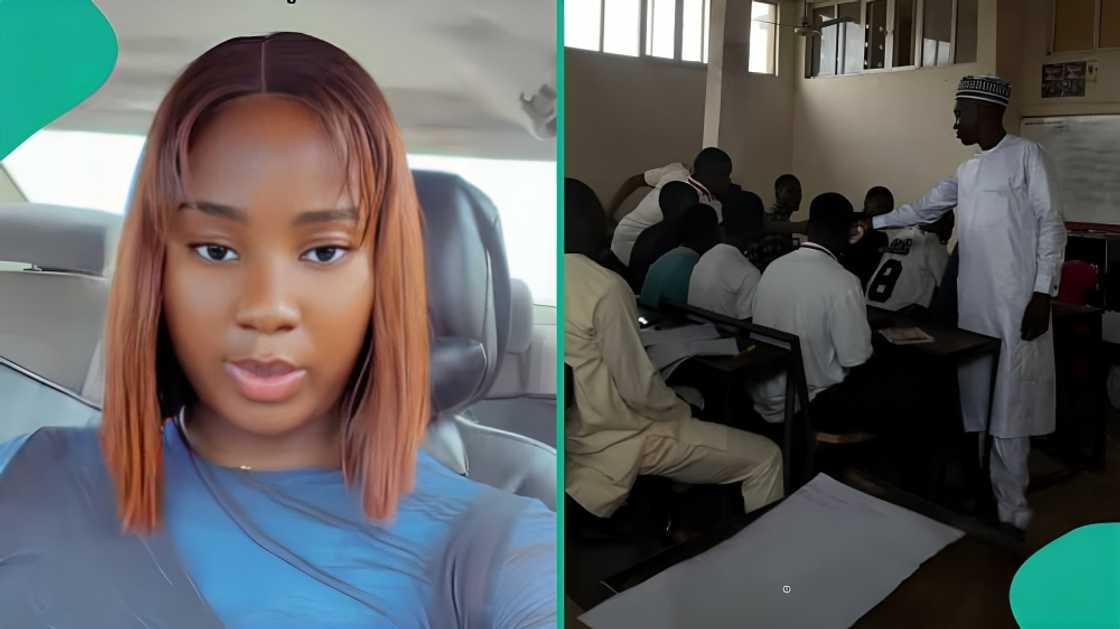 Lecturer at Nasarawa State University, Keffi shares money to punctual students in viral video