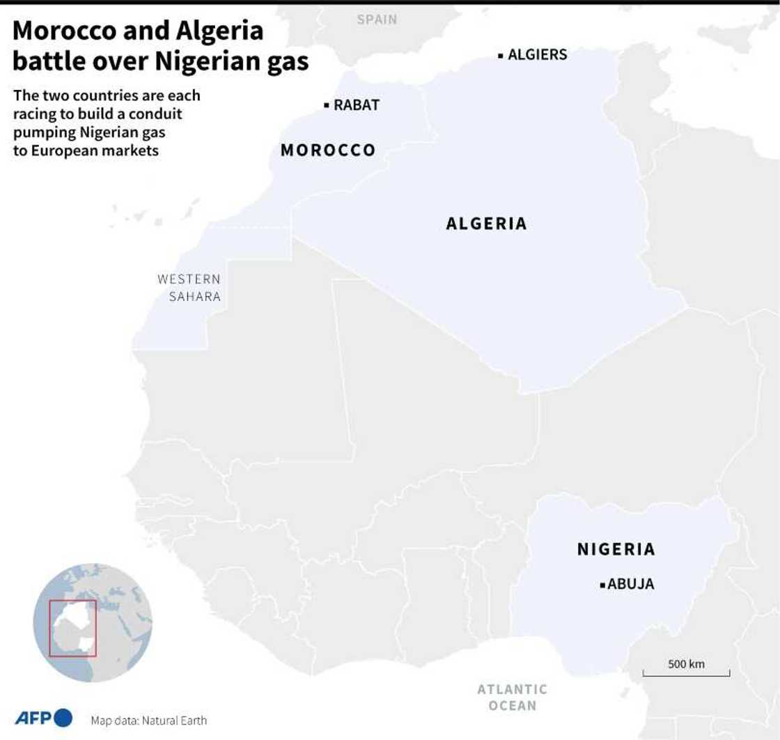 Morocco and Algeria battle over Nigerian gas Morocco and Algeria battle over Nigerian gas
