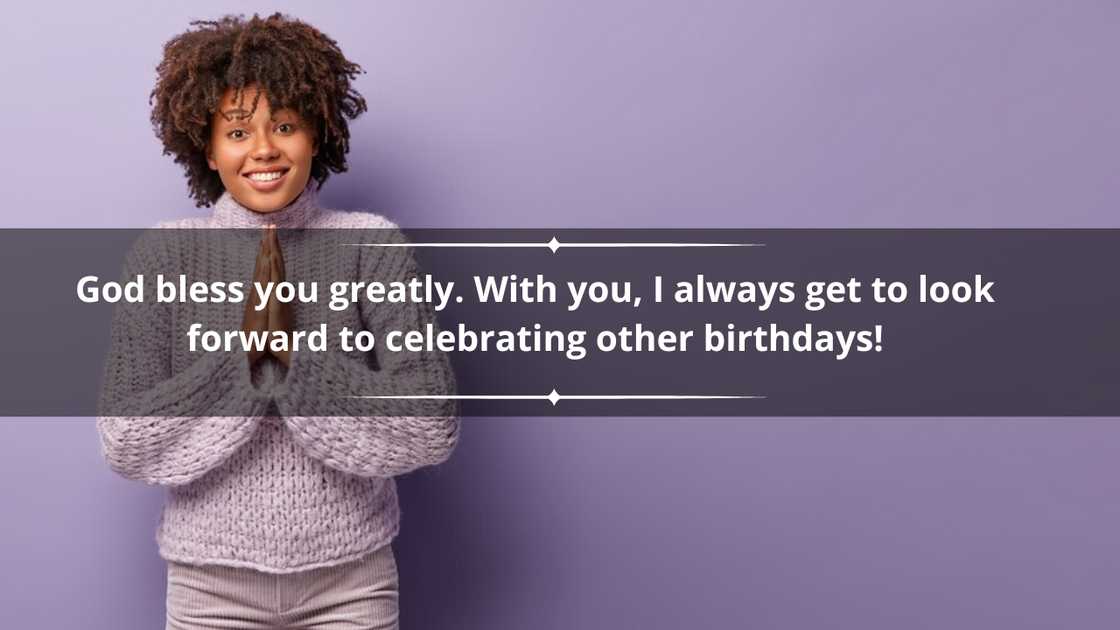 A lady has beseeching cheerful look A lady has beseeching cheerful look