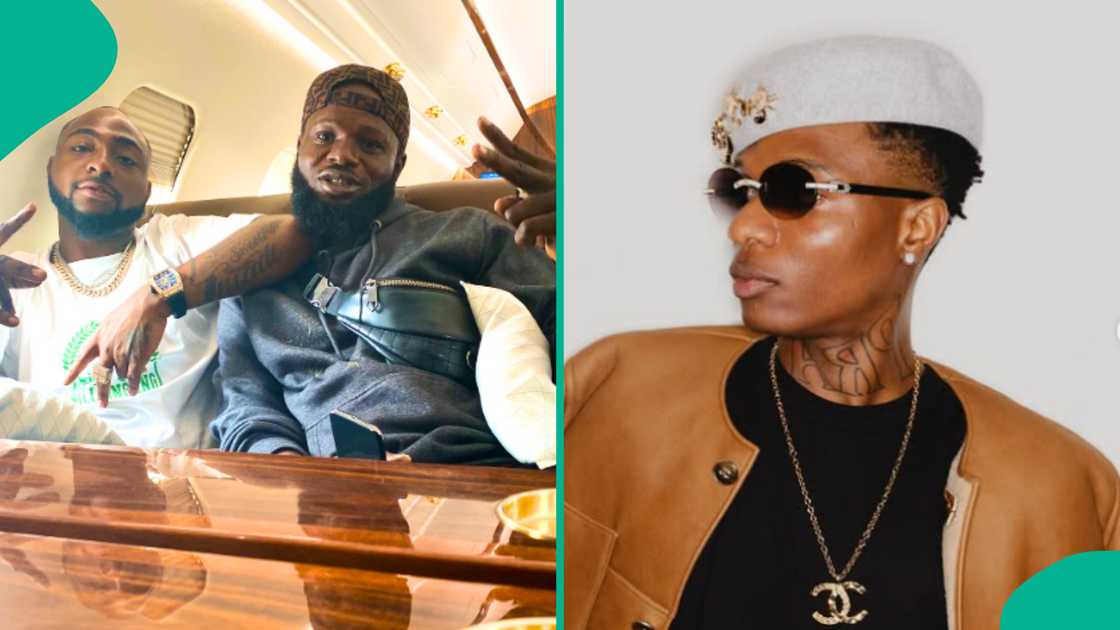 OBO's aide Morgan DMW reacts to Wizkid and Davido's club encounter.