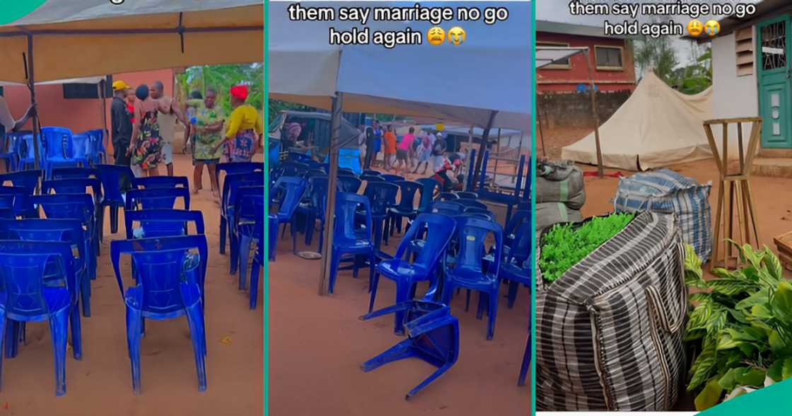 Decorator shares how wedding was cancelled after cooking and renting chairs Decorator shares how wedding was cancelled after cooking and renting chairs