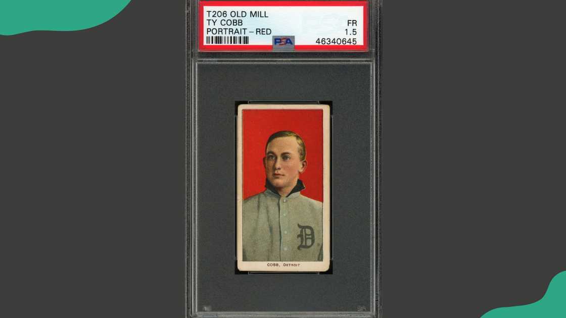 1909-11 #T206 White Border Ty Cobb. 1909-11 #T206 White Border Ty Cobb.