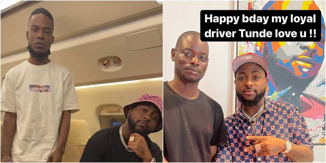 Davido, his driver, a DMW member