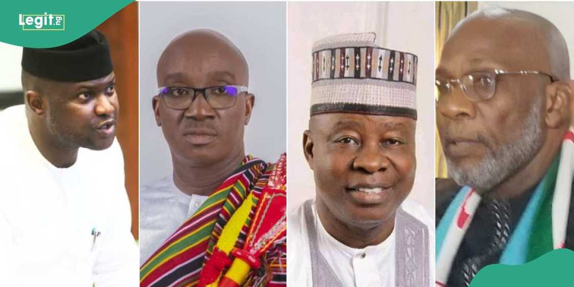 The APC has reduced its list of aspirants to four out of the original 29-man list The APC has reduced its list of aspirants to four out of the original 29-man list