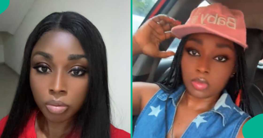 A lady is surprised to find her mother on her son’s toy bike after asking her to babysit him. A lady is surprised to find her mother on her son’s toy bike after asking her to babysit him.