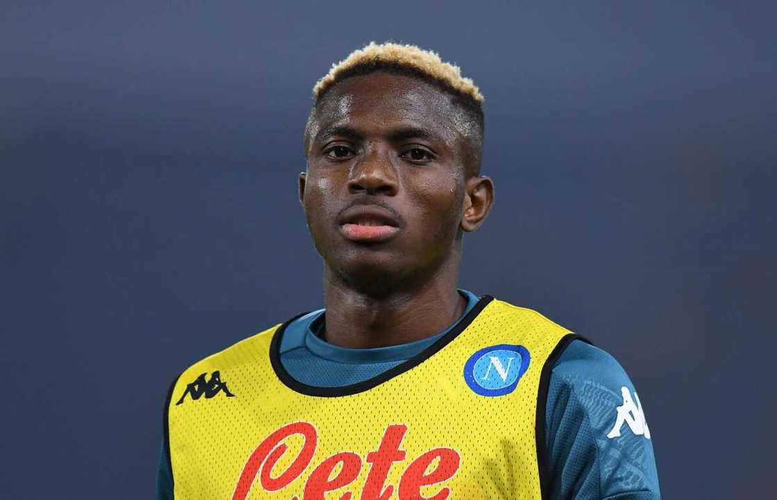 Victor Osimhen in action for Napoli