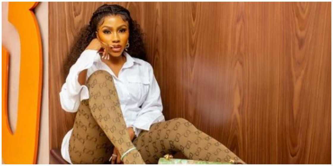 A photo of BBNaija Mercy Eke. A photo of BBNaija Mercy Eke.