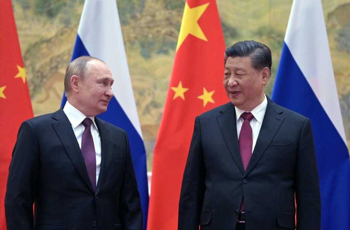 Vladimir Putin and Xi Jinping last met in Beijing in February, shortly before Russia launched its military offensive in Ukraine Vladimir Putin and Xi Jinping last met in Beijing in February, shortly before Russia launched its military offensive in Ukraine