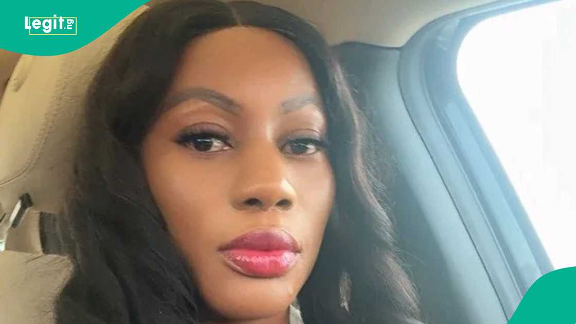 Nigerian lady sees her family again after six years.