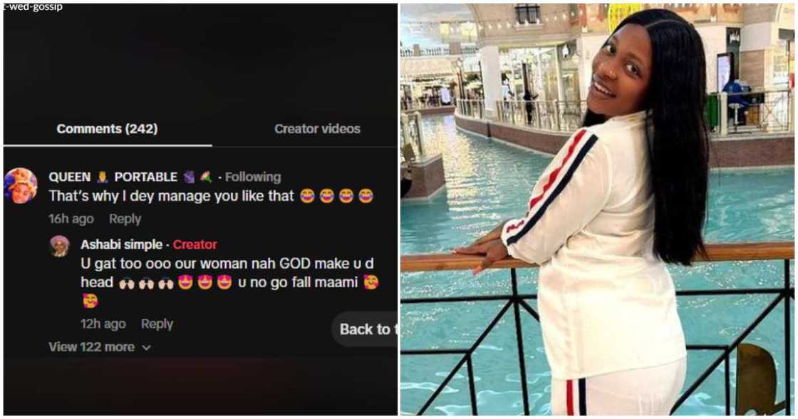 Portable's baby mama appreciates singer's wife Portable's baby mama appreciates singer's wife