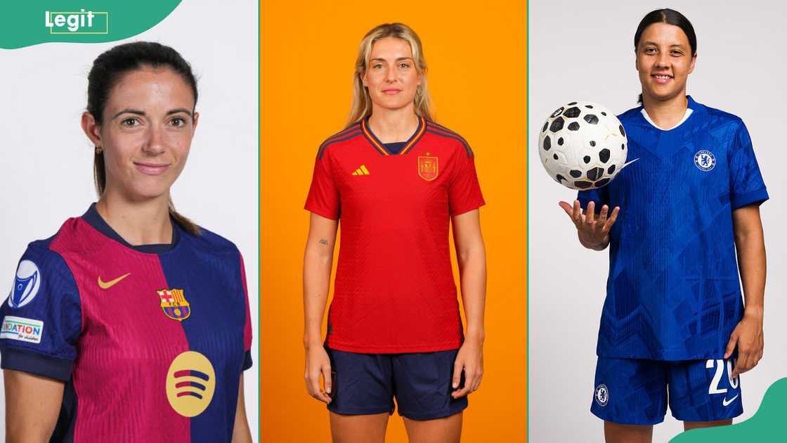 Aitana Bonmati, Alexia Putellas, and Sam Kerr