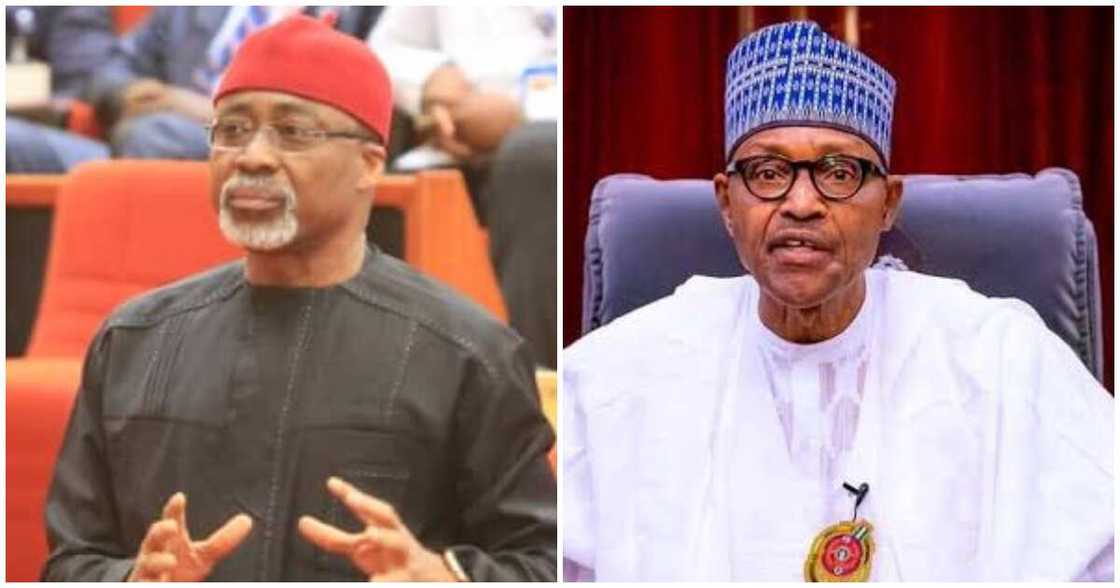 New Year Day Speech: Abaribe knocks President Buhari over failures