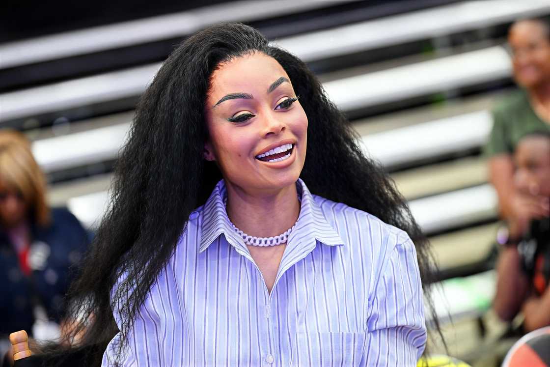 Blac Chyna at Los Angeles Convention Center