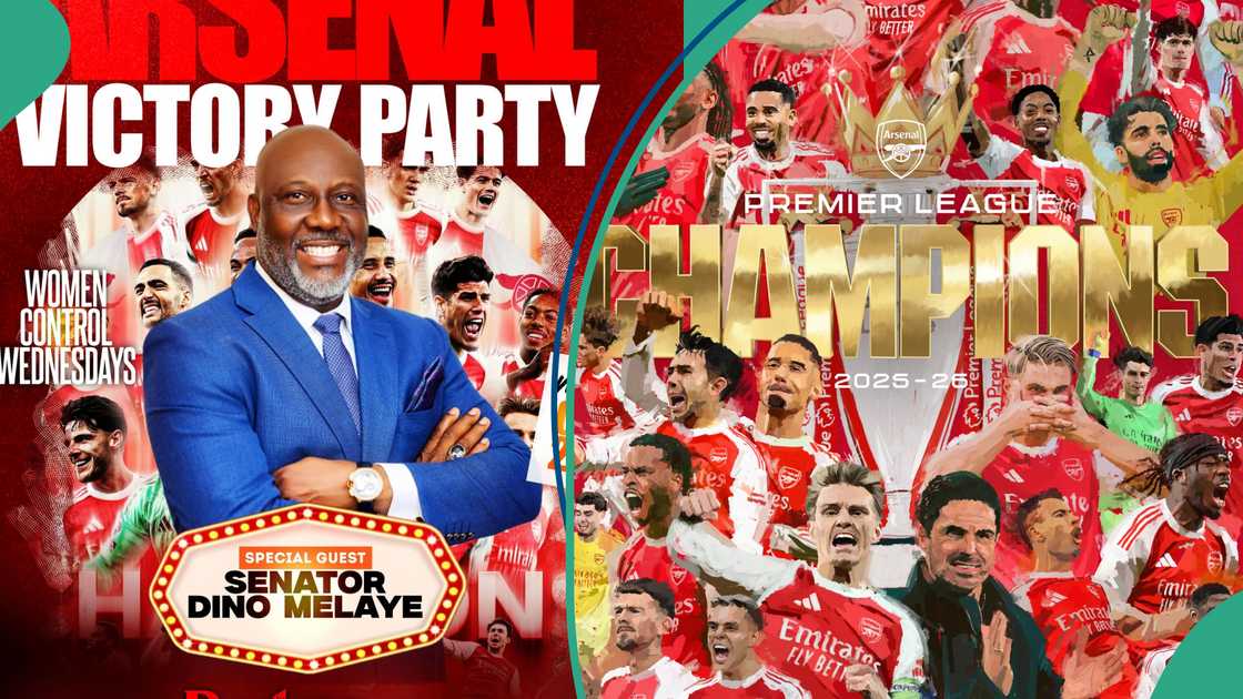 Dino Melaye to attend Arsenal’s Atlanta victory celebration Dino Melaye to attend Arsenal’s Atlanta victory celebration