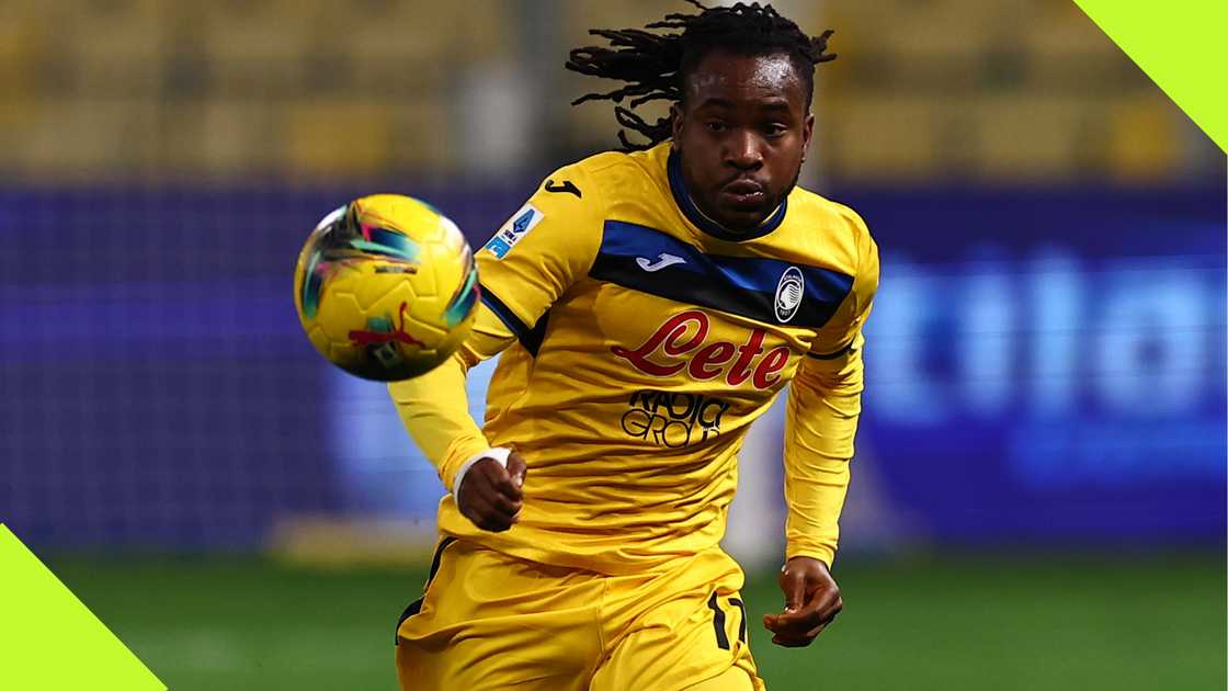 Ademola Lookman in action for Atalanta against Parma