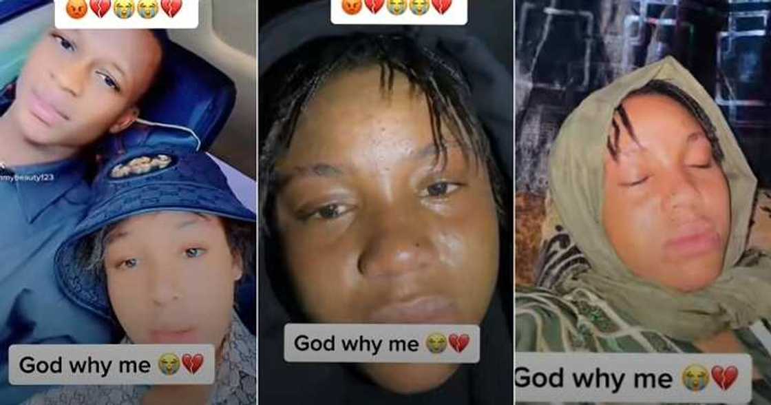 Lady gets dumped by boyfriend Lady gets dumped by boyfriend