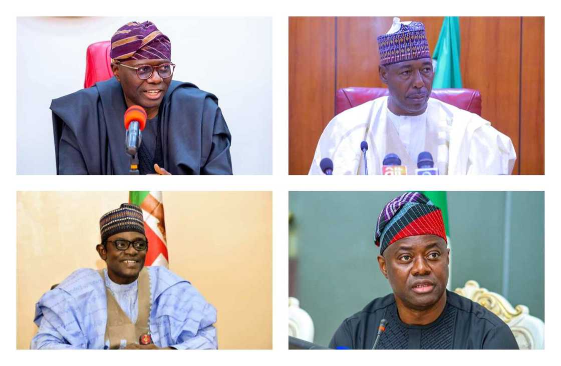 Re-elected governors Re-elected governors