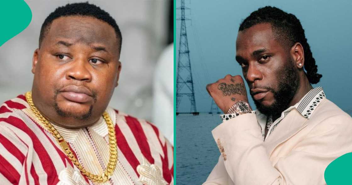 Cubana Chiefpriest calls out Burna Boy. Cubana Chiefpriest calls out Burna Boy.