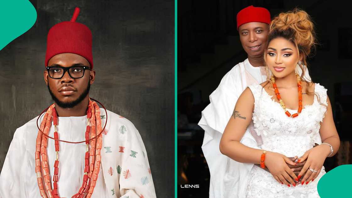 Traditional ruler sends memo to Regina Daniels and Ned Nwoko