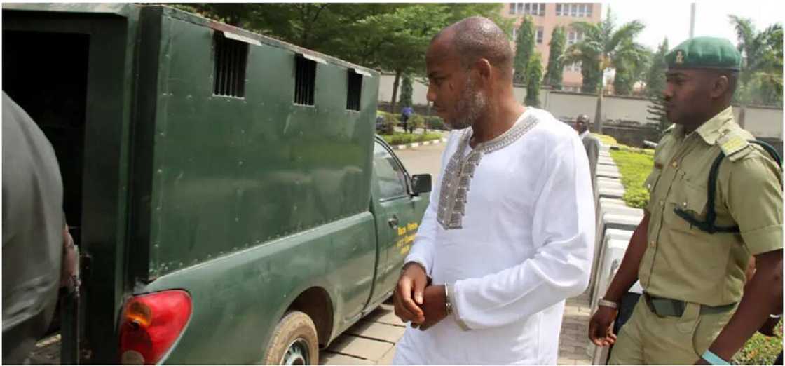 Shugaban kungiyar IPOB, Nnamdi Kanu Shugaban kungiyar IPOB, Nnamdi Kanu